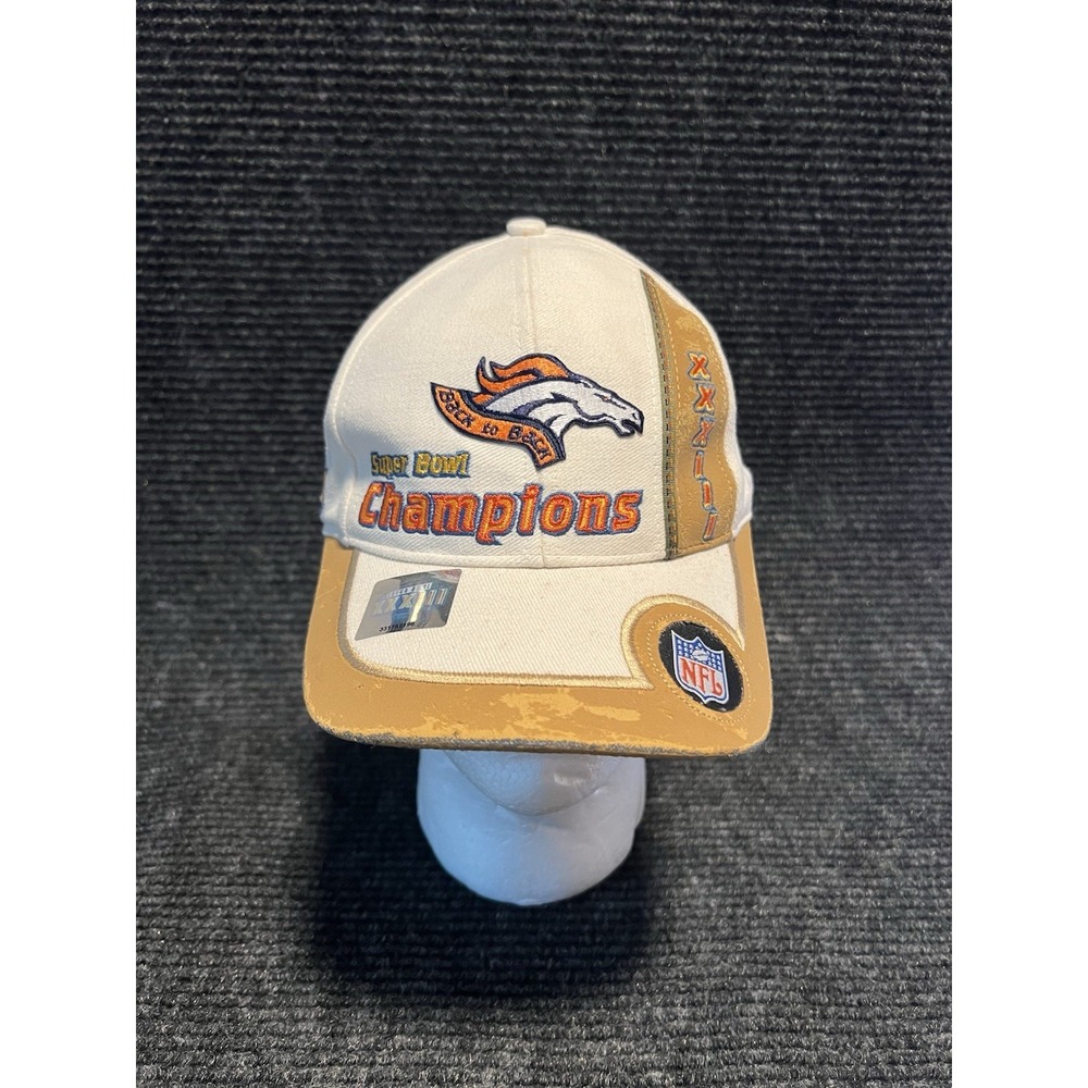 Denver Broncos NFL Super Bowl XXXIII 33 Champions Logo‎ Athletics Cap Hat 1999